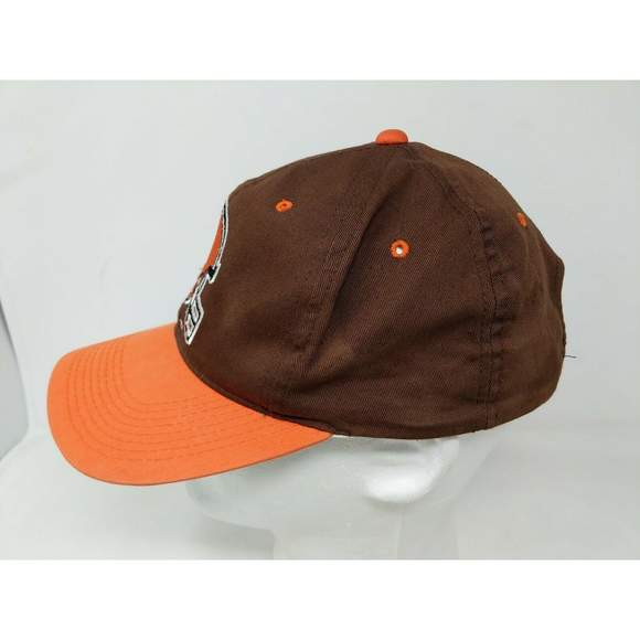 Cleveland Browns Sports Specialties Helmet Logo Snapback NFL Cap Hat VTG 90s - Picture 2 of 10